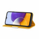 Flip Cover Samsung Galaxy A22 5G Kunstleder Litchi Ultra Chic