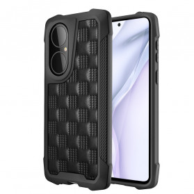 Coque Huawei P50 Style Matelassé Coins Renforcés
