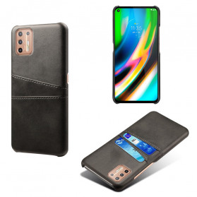 Moto G9 Plus Cover Doppelte Kartenhalter KSQ