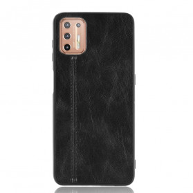 Moto G9 Plus Cover Lederoptik Nähen