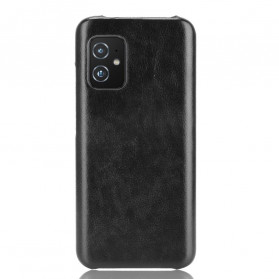 Azus Zenfone 8 Hülle mit Litschi-Leder-Effekt