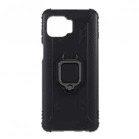 Moto G 5G Plus Ring und Kohlefaser Cover
