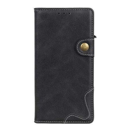 Azus Zenfone 8 Künstlerische Nähte mir Knopf Hülle