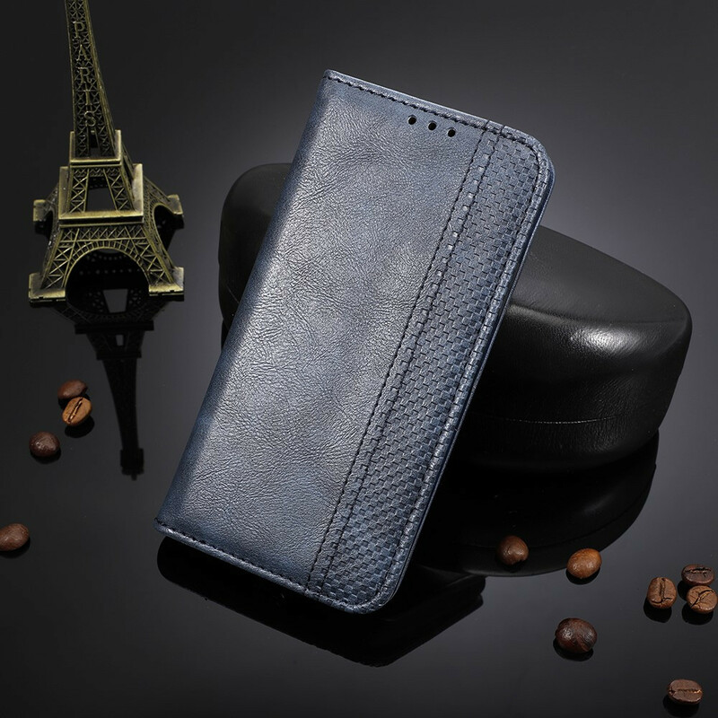 Flip Cover Realme GT 5G Vintage Styled Leather Effect