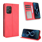 Flip Cover Azus Zenfone 8 Vintage Styled Leather Effect