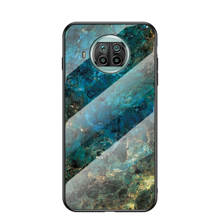 Xiaomi Mi 10 Lite Hülle aus gehärtetem Glas Marble Colors