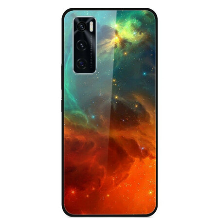 Cover Vivo Y70 Himmel Rot und Grün