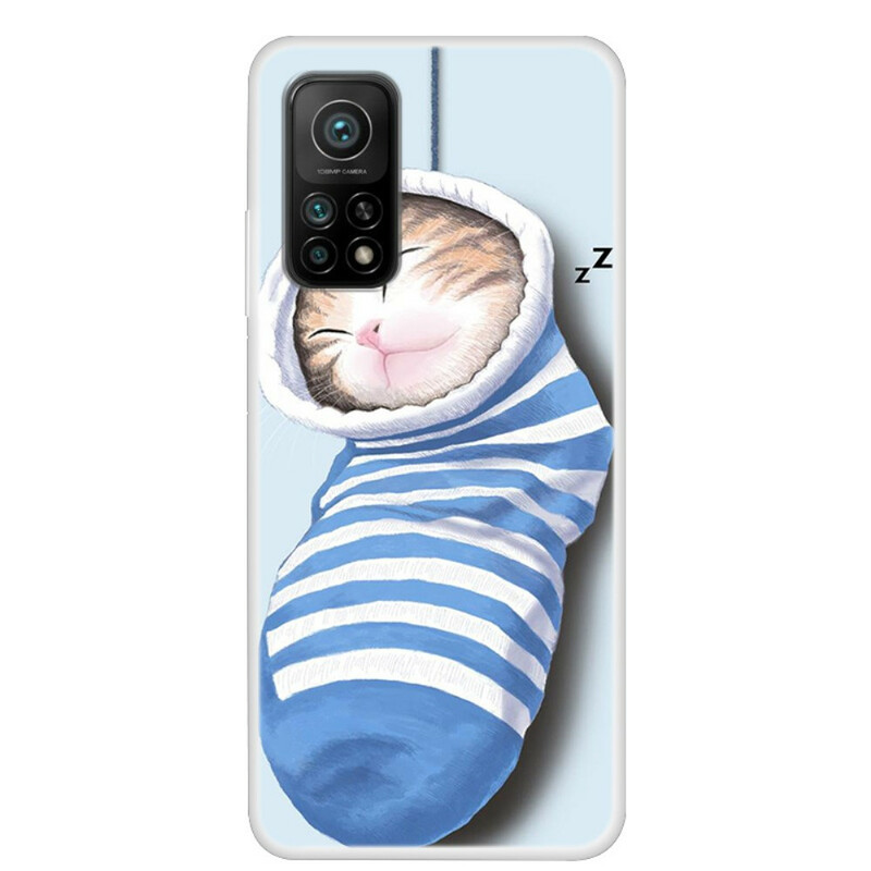 Xiaomi Mi 10T / 10T Pro Cover Schlafendes Kätzchen