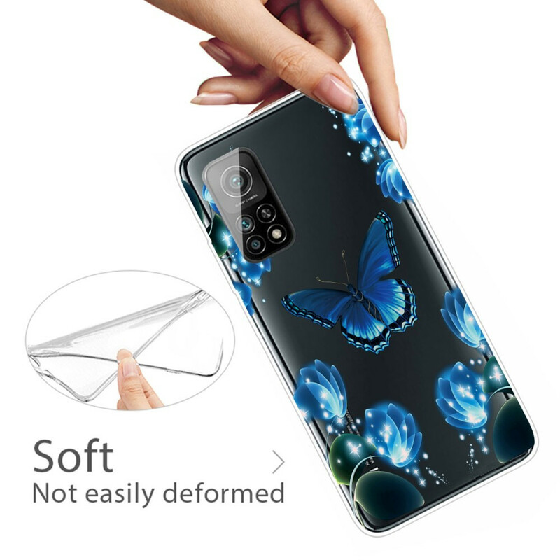 Xiaomi Mi 10T / 10T Pro Schmetterling Luxe Cover