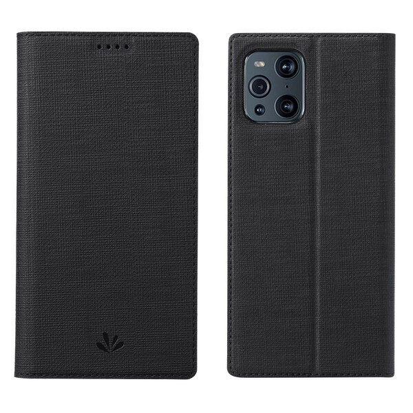 Flip Cover Oppo Find X3 / X3 Pro strukturiert VILI DMX