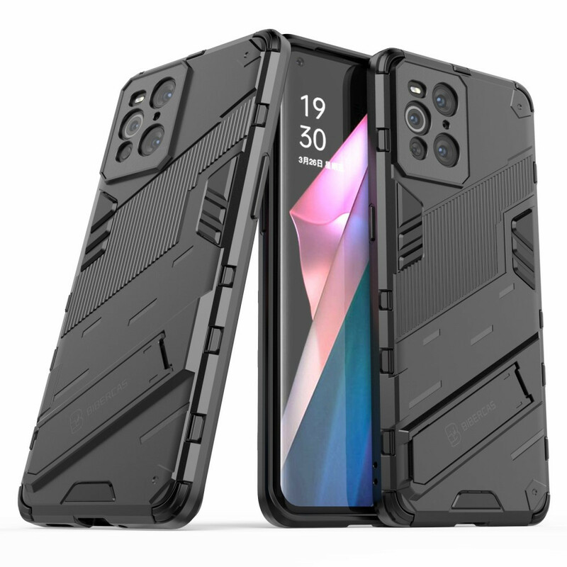 Oppo Find X3 / X3 Pro Cover Abnehmbare Halterung Zwei Positionen Freisprecheinrichtung