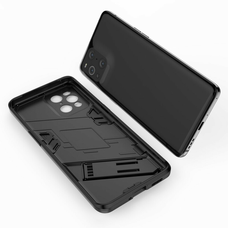 Oppo Find X3 / X3 Pro Cover Abnehmbare Halterung Zwei Positionen Freisprecheinrichtung