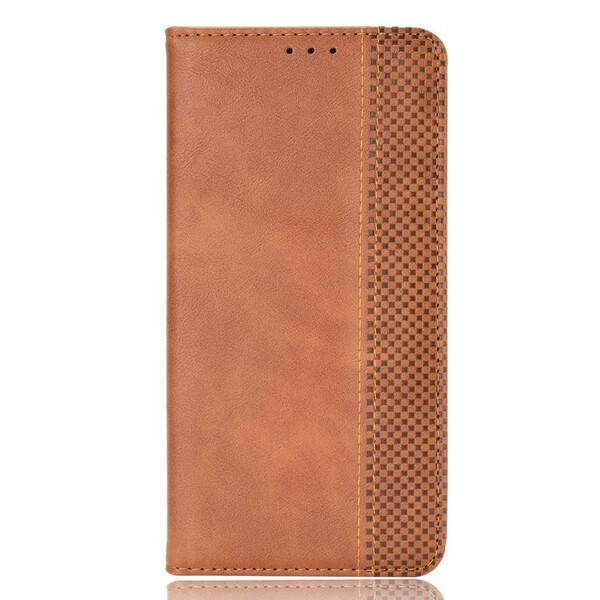 Flip Cover Oppo Find X3 / X3 Pro Vintage Stylished Leather Effect