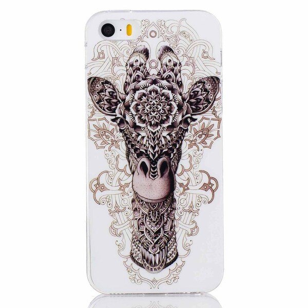 iPhone SE/5/5S Cover Tribal Giraffe
