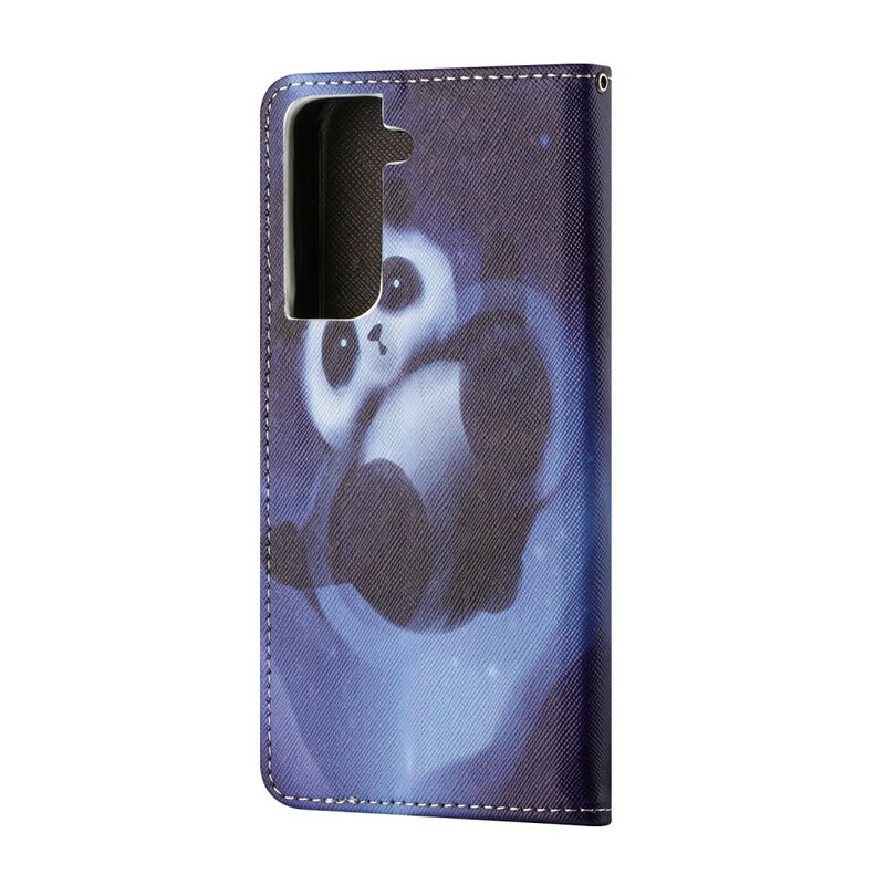 Hülle Samsung Galaxy S21 FE Panda Space