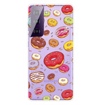 Samsung Galaxy S21 FE love Donuts Cover