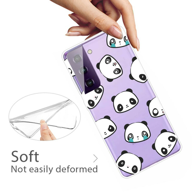 Samsung Galaxy S21 FE Pandas Sentimental Cover