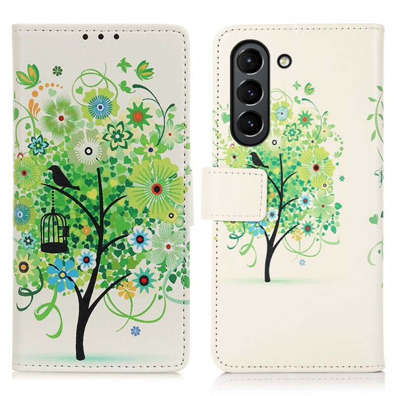 Hülle Samsung Galaxy S21 FE Blühender Baum
