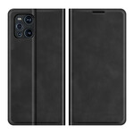 Flip Cover Oppo Find X3 / X3 Pro Weiche Lederoptik