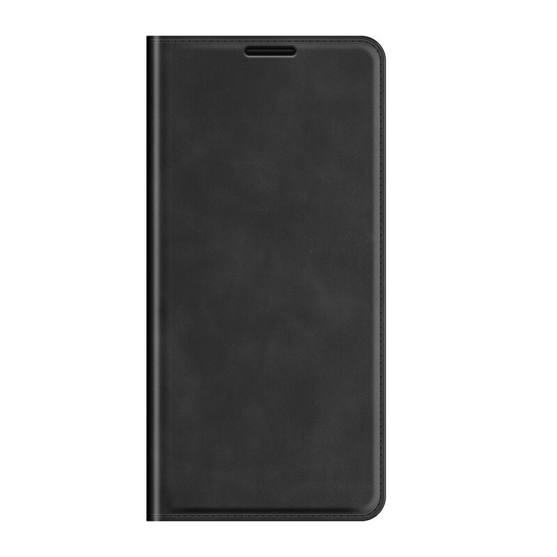 Flip Cover Oppo Find X3 / X3 Pro Weiche Lederoptik