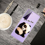 Samsung Galaxy S21 FE Panda Give Me Five Cover