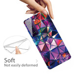 Samsung Galaxy S21 FE Cover Flexible Geometrie