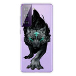 Samsung Galaxy S21 FE Cover Königlicher Wolf