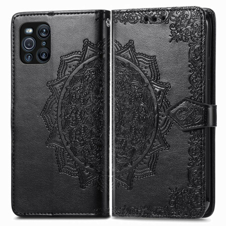 Oppo Find X3 / X3 Pro Mandala Mittelalter Tasche