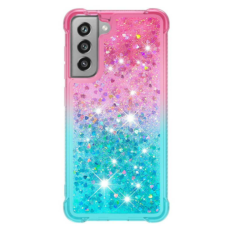 Samsung Galaxy S21 FE Glitter Colors Cover