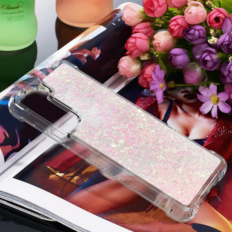 Samsung Galaxy S21 FE Desires Glitter Cover