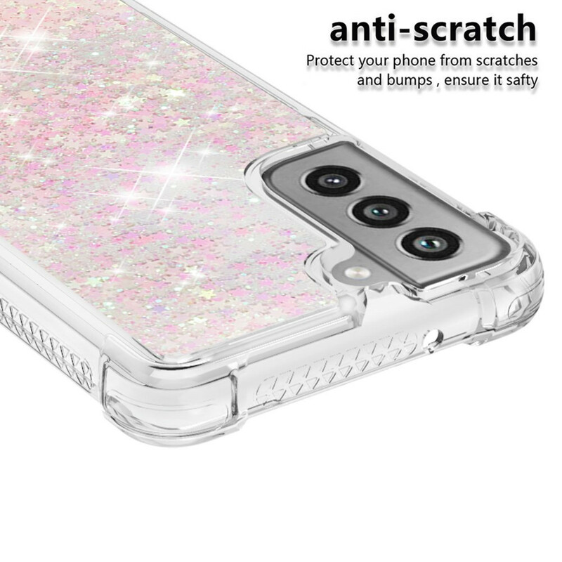 Samsung Galaxy S21 FE Desires Glitter Cover