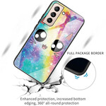 Samsung Galaxy S21 FE Cover Panzerglas Katze