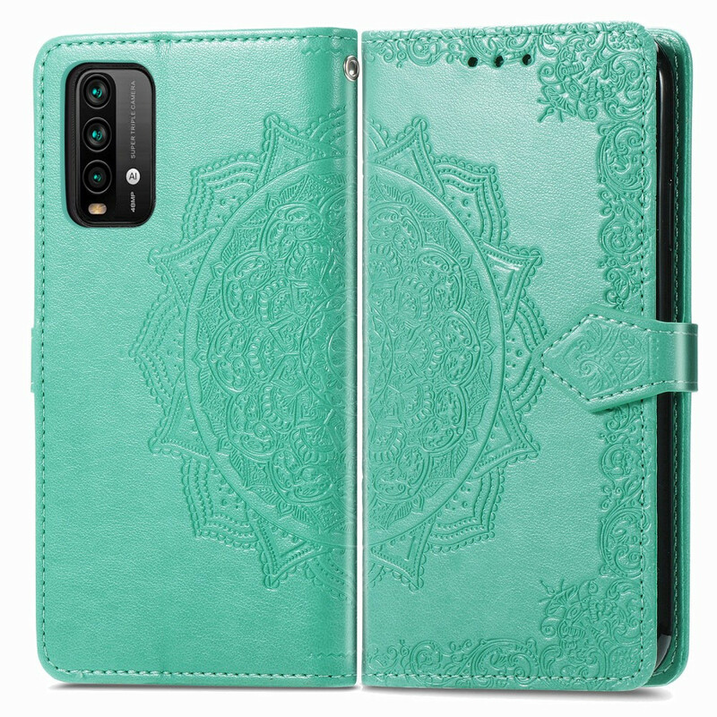 Xiaomi Redmi 9T / Note 9 Mandala Mittelalter Tasche