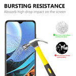 Schutz aus gehärtetem 2.5D Glas für das Display des Xiaomi Redmi 9T / Note 9