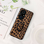 Huawei P50 Pro Cover Leopard Style Ring-Halterung