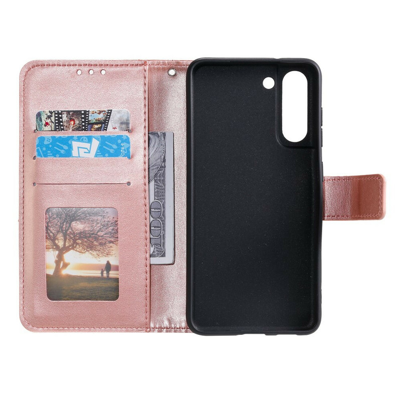 Hülle Samsung Galaxy S21 FE Mandala Sonne