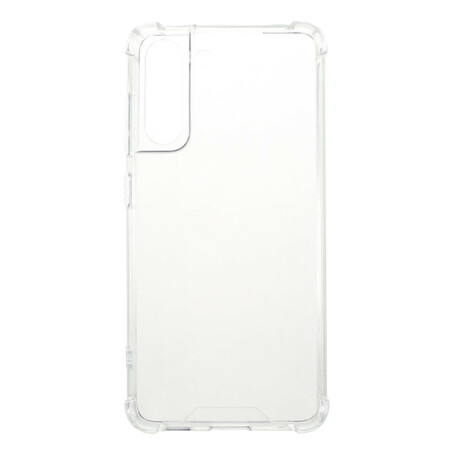 Samsung Galaxy S21 FE Hülle Transparent Verstärkte Ecken