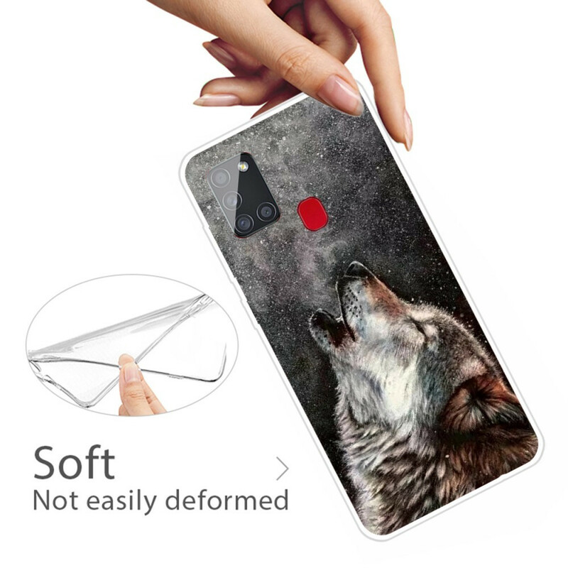 Samsung Galaxy A21s Sublime Wolf Cover