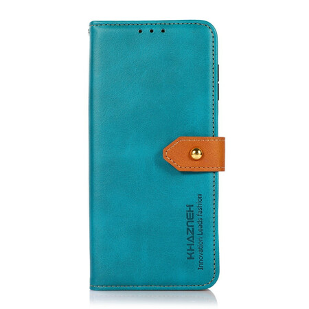 Hülle Samsung Galaxy S21 FE Kunstleder mit Gurt KHAZNEH