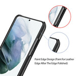 Samsung Galaxy S21 FE Cover Lederoptik Zweifarbig KSQ