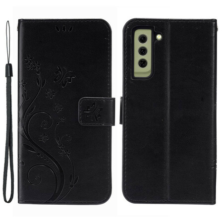 Samsug Galaxy S21 FE Hülle Schmetterlinge im Wind