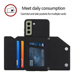 Samsung Galaxy S21 FE Multi-Card Cover freihändig Support & Strap