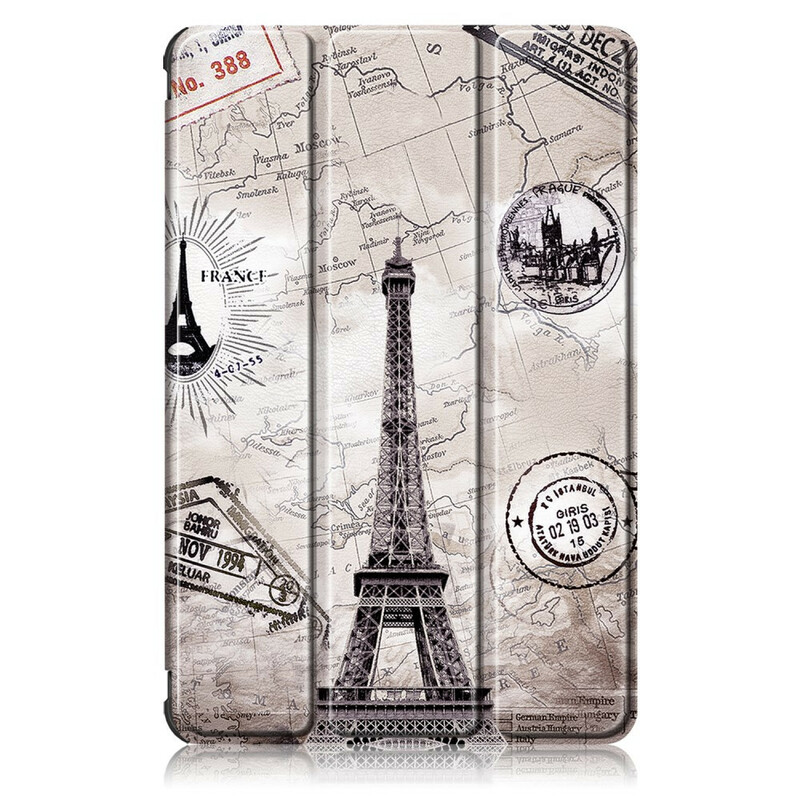 Smart Case Samsung Galaxy Tab S7 FE Verstärkt Eiffelturm