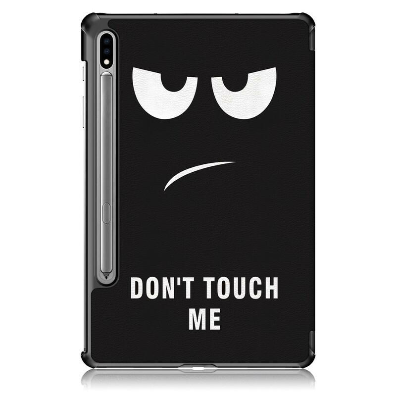 Smart Case Samsung Galaxy Tab S7 FE Verstärkt Don't Touch Me