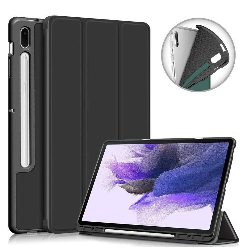 Smart Case Samsung Galaxy Tab S7 FE Tri-Fold Stifthalter Verstärkt