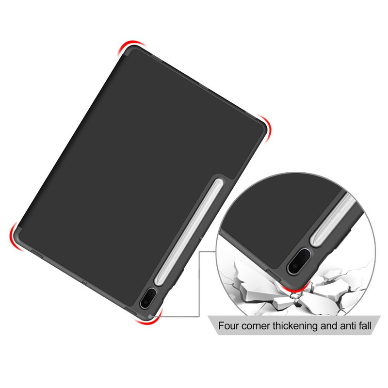Smart Case Samsung Galaxy Tab S7 FE Tri-Fold Stifthalter Verstärkt