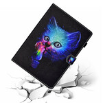 Samsung Galaxy Tab A7 Lite Psycho Cat Hülle