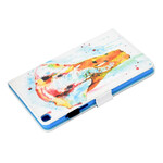 Samsung Galaxy Tab A7 Lite Hülle Elefant Aquarell Samsung Galaxy Tab A7 Lite Hülle Elefant Aquarell