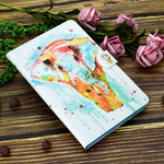 Samsung Galaxy Tab A7 Lite Hülle Elefant Aquarell Samsung Galaxy Tab A7 Lite Hülle Elefant Aquarell