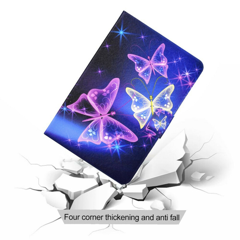 Hülle Samsung Galaxy Tab A7 Lite Feerie Schmetterlinge